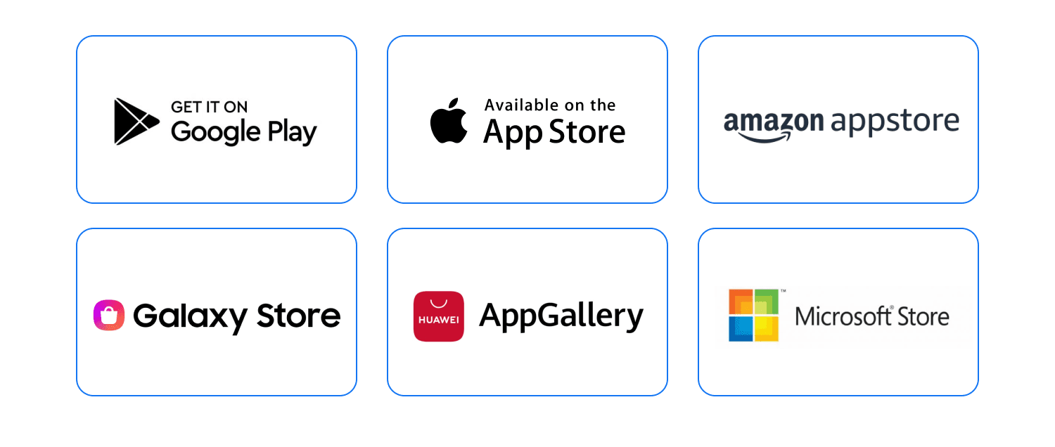 app stores