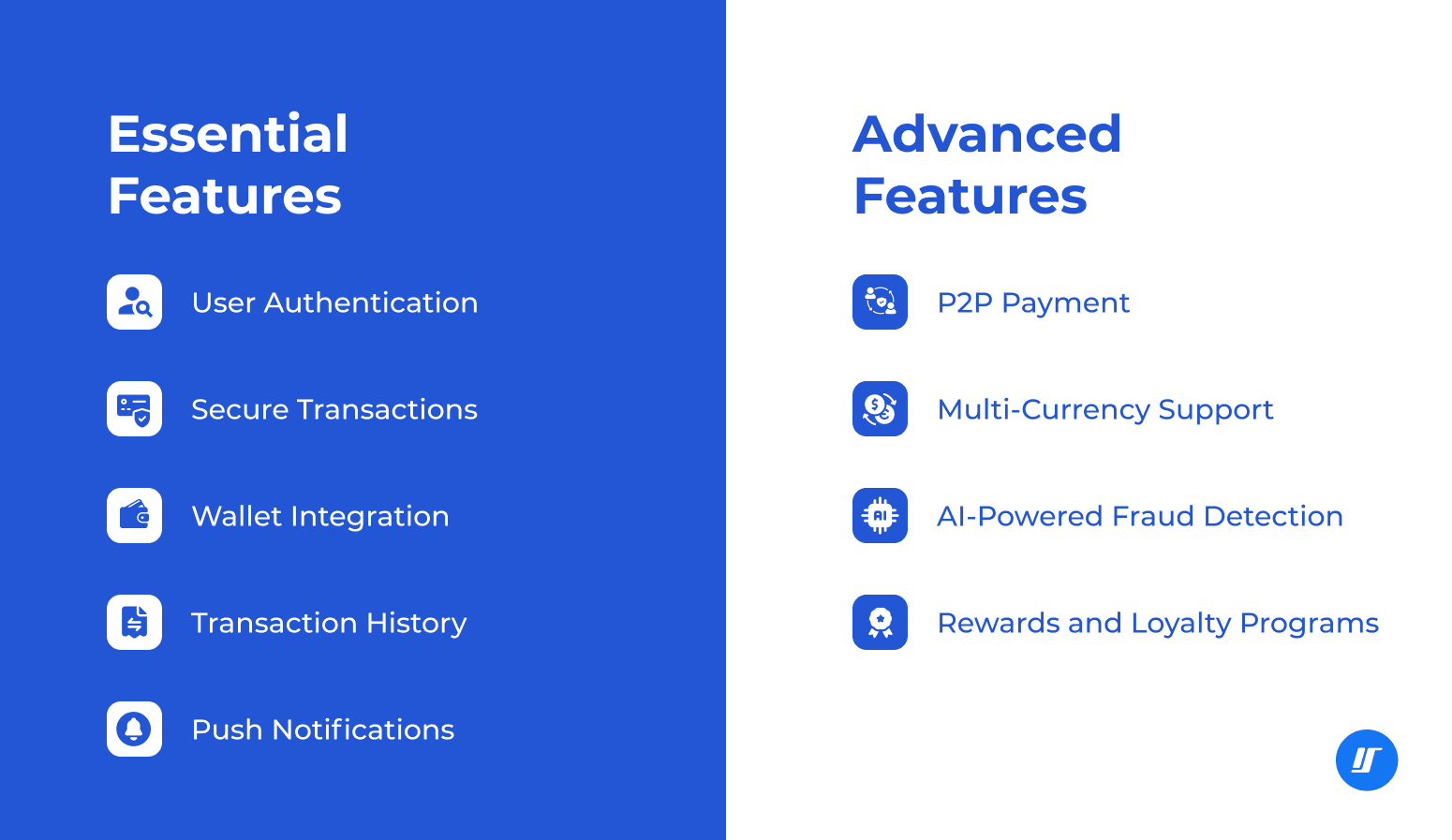 payment app features